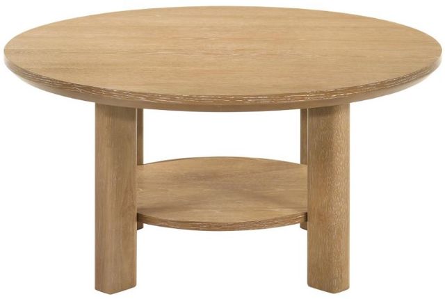 Coaster® Ottowa 3-Piece Washed Oak Coffee Table Set-2