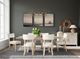 Riverside Furniture Glenndale Wheat Dining Table with Aged White Base-1