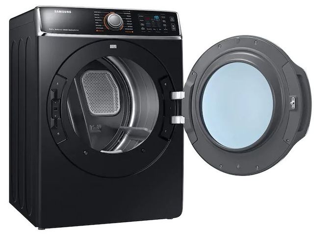 Samsung 9.5 Cu. Ft Black Front Load Gas Dryer-3