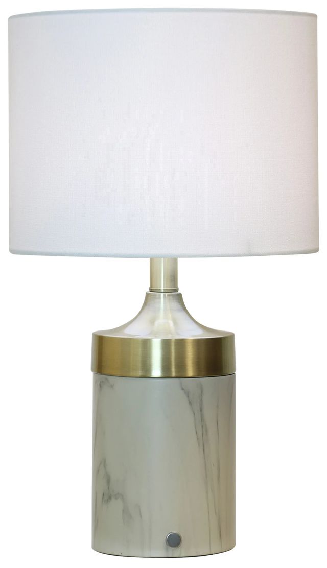 Stylecraft Plated Brass Table Lamp-3
