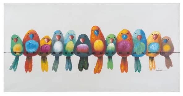 YHD Birds on a Wire I Wall Art-0
