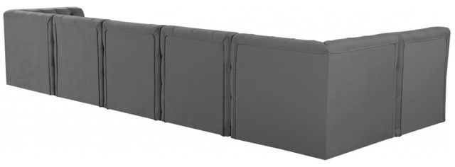 Meridian Furniture Tuft 6-Piece Grey Modular Sectional Set-2