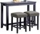 Furniture of America® Caerleon 3-Piece Antique Blue/Gray Counter Table Set-0