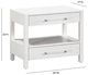 TOV Furniture Brandyss White 2-Drawer Nightstand-2