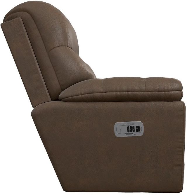 La-Z-Boy® Morrison Whiskey Power Rocking Recliner with Headrest-3