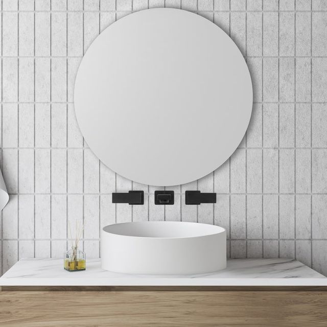 ZLINE Bliss Matte Black Wall Mount Bath Faucet-1