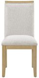 Global Furniture USA D1248 Beige/Natural Dining Chair-1
