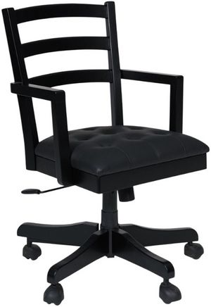 Signature Design by Ashley® Wildenauer Black Swivel Office Chair