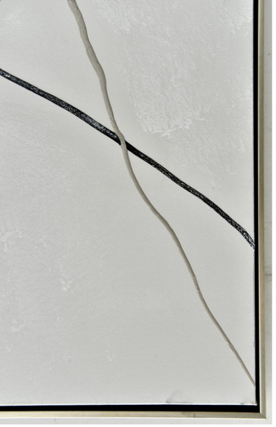 Moe's Home Collection Gold Stone Abstract II-1