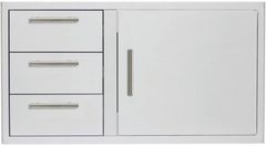 Blaze® Grills 40" Stainless Steel Outdoor Door and Drawer Combo