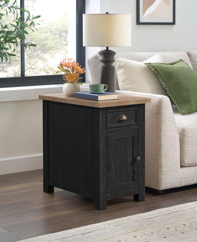 Martin Svensson Monterey Black/Driftwood Chairside Table-1