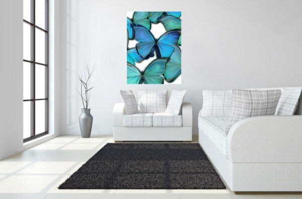 Classy Art Style 37 Floating Tempered Glass with Foil Wall Art-2