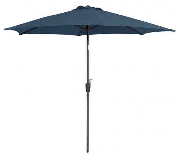 Furniture of America® Halo Dark Sapphire Polyester/Steel Tilting Umbrella-0