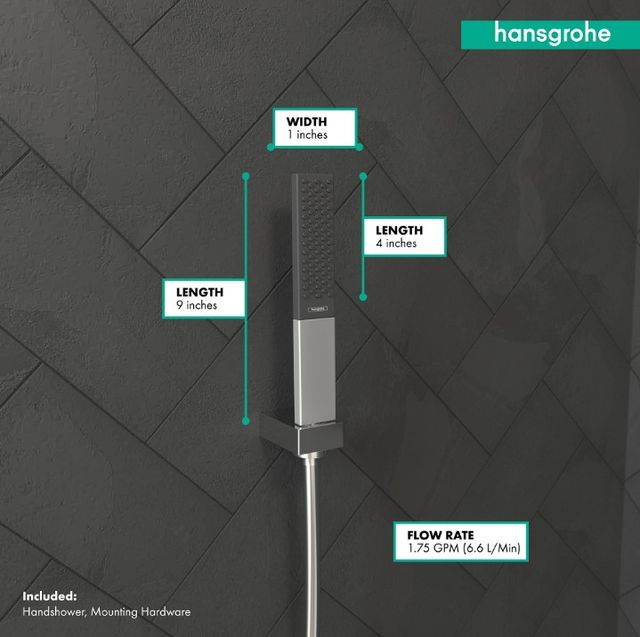 Hansgrohe Rainfinity Chrome Baton Handshower-2