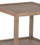 Porter International Designs Lowell Brown Square End Table-3