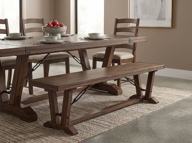 Sunny Designs™ Doe Valley Buckskin Bench with Turnbuckles-1