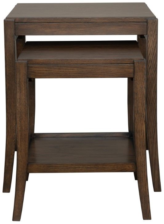 Flexsteel® Sylvie Brown Short Bunching Table-3