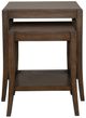 Flexsteel® Sylvie Brown Short Bunching Table-3