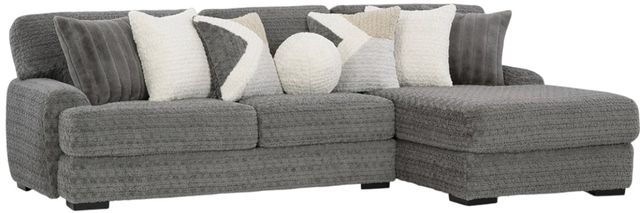 American Wholesale Furniture Poodle 2-Piece Iron Right-Arm Facing Sectional-0