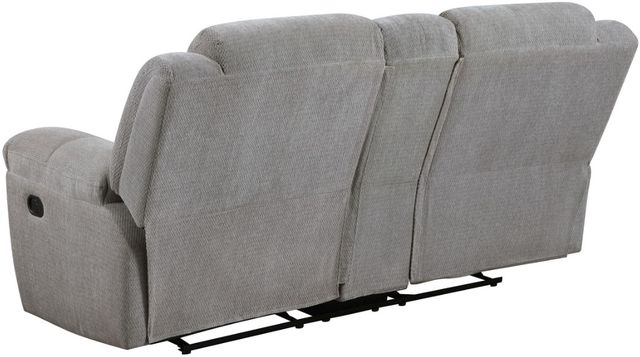 Coaster® Gilson Gray Manual Reclining Loveseat-3