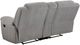 Coaster® Gilson Gray Manual Reclining Loveseat-3