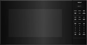 Wolf 2.0 Cu. Ft. Black Built-In Microwave