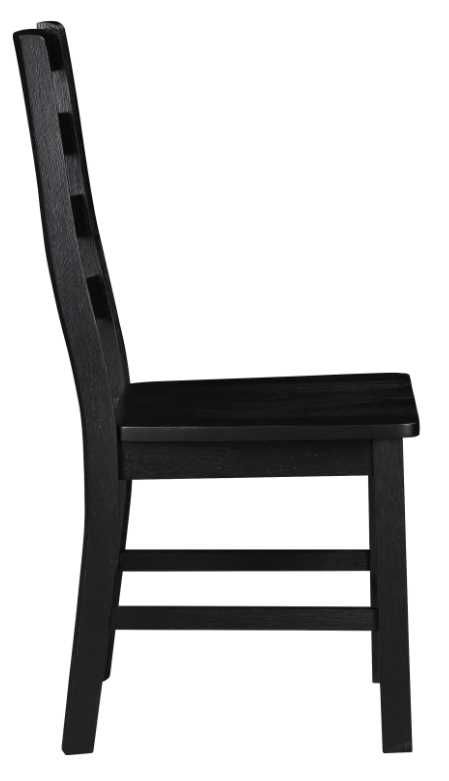 Homelegance® Redmond Black Dining Side Chair-3