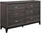 Homelegance® Davi Gray Dresser-0