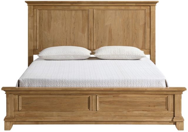 New Classic® Home Furnishings Sunstone 4-Piece Honey King Panel Bedroom Set-2
