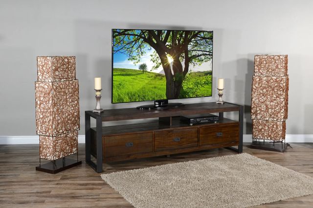 Sunny Designs™ Homestead Tobacco Leaf 78" TV Console-1
