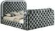 ACME Furniture Kana Gray King Upholstered Panel Bed-0