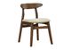 Monarch Specialties Inc. 2-Piece Sand 30" Dining Chair Set with Brown Walnut Legs and Back-0