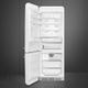 Smeg Retro Style 28 in. 18.0 Cu. Ft. White Bottom Freezer Refrigerator-1