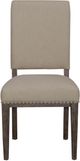 Liberty Furniture Westfield 5-Piece Havana Brown/Sand Round Pedestal Dining Set-4