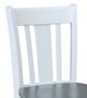 John Thomas Furniture® Dining Essentials San Remo Heather Gray/White Counter Stool-1