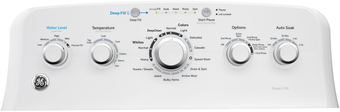 GE GTW465ASNWW 4.2 cu.ft. Top Load Washer