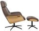Fjords® Customizable Falcon Classic Comfort Manual Reclining Chair with Footstool-5