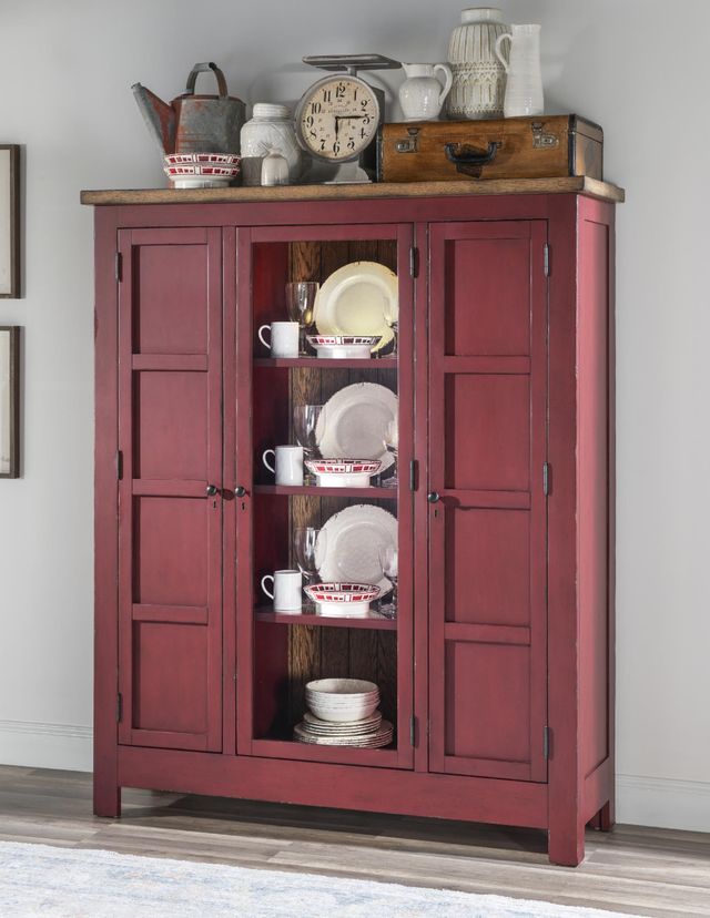 Legacy Classic Vintage Market Barnwood Oak/Spiced Apple Pie Safe-3
