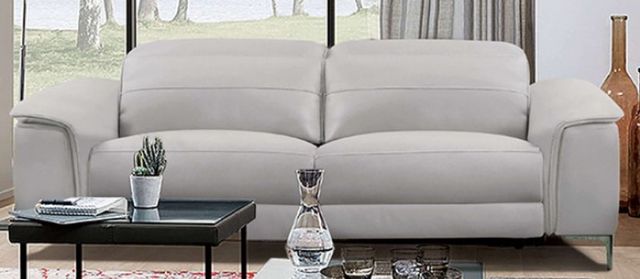 Furniture of America® Ascona Light Taupe Power Sofa-0