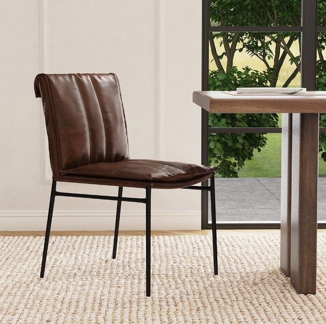 Classic Home Mayer 2-Piece Brown Dining Chair Set -1