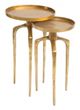 Zuo® Modern Como 2-Piece Antique Gold Accent Tables-0