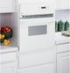 GE® 24" White Electric Built In Single Oven-2