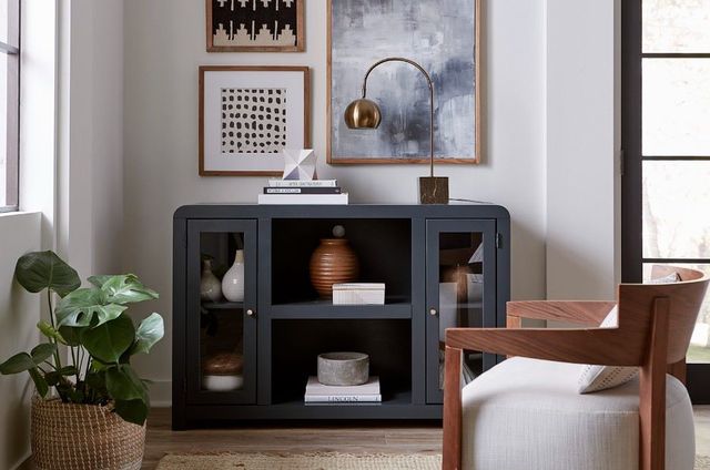 aspenhome® Taylor Malta Blue 51" Console-2