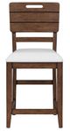 Bernards Danville 7-Piece Brown Counter Height Dining Set-2
