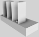 Vent-A-Hood® 60" White Contemporary Wall Mounted Range Hood-5