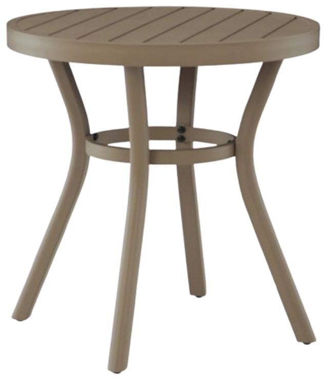 Signature Design by Ashley® River Abbey 3-Piece Beige Aluminum Outdoor Conversation Set-2