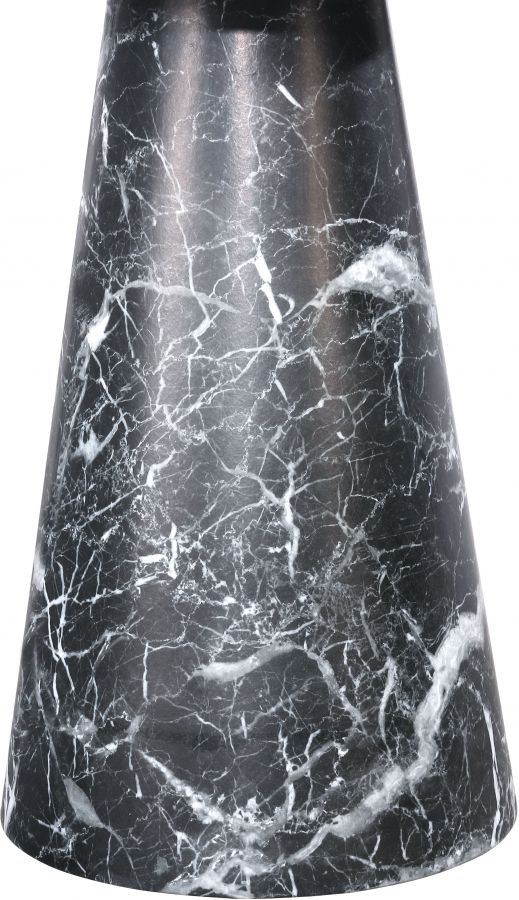 Meridian Furniture Omni Black Faux Marble End Table-1