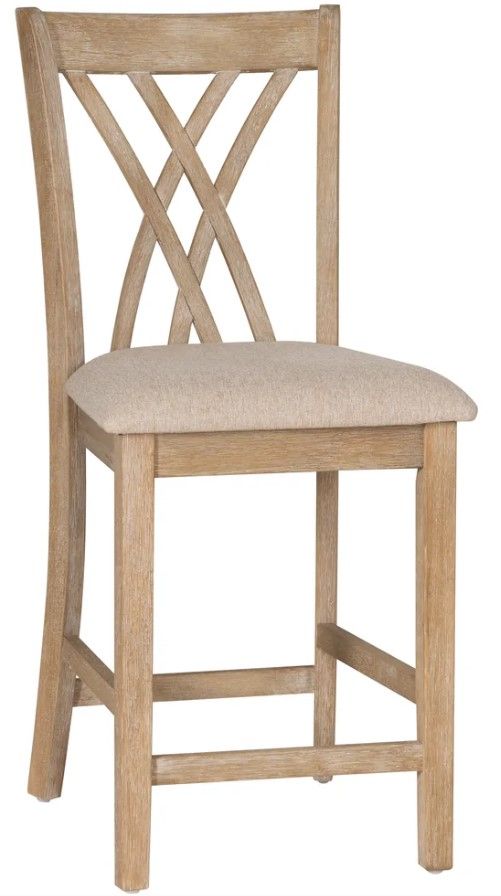 Powell® Starla 2-Piece Natural Counter Stool Set-4