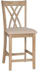Powell® Starla 2-Piece Natural Counter Stool Set-4