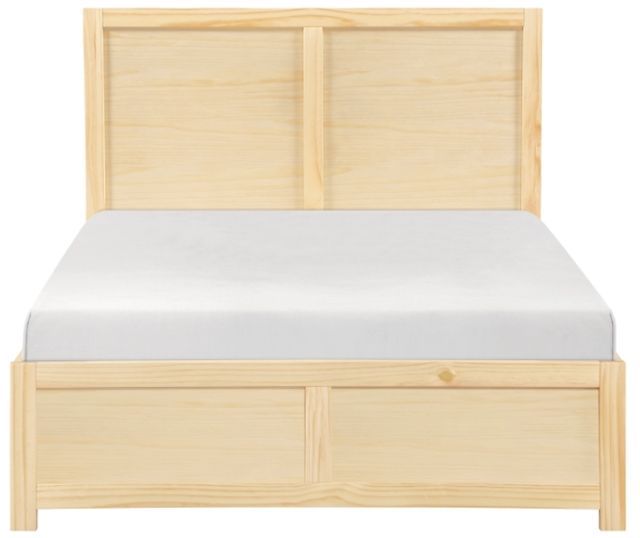 Homelegance® Bartly Natural Full Platform Bed-2